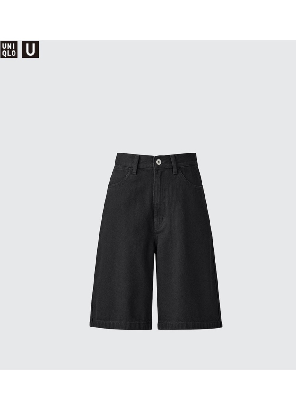 Uniqlo U Denim Shorts Black